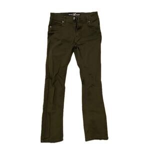 XRay Green Slim Fit Jeans Mens 30x30